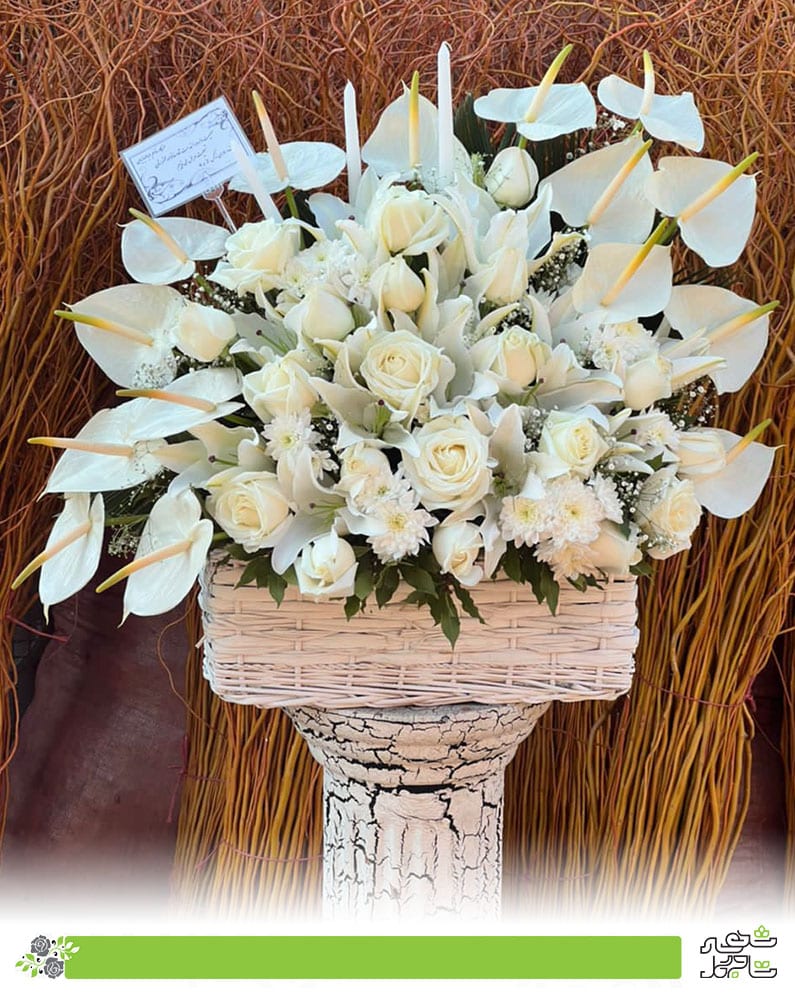 باکس گل طبیعی ترحیم مجلسی
