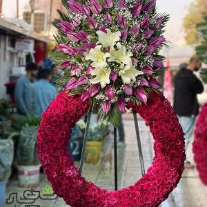 تاج گل درباری عروس