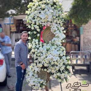 تاج گل سه طبقه فانتزی رویال