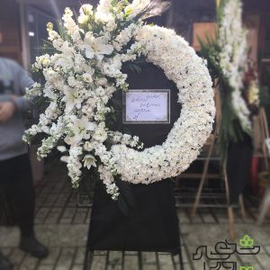 تاج گل طبیعی یک طبقه درباری شکوفه