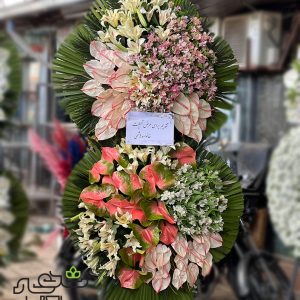 تاج گل تسلیت فانتزی صحرا