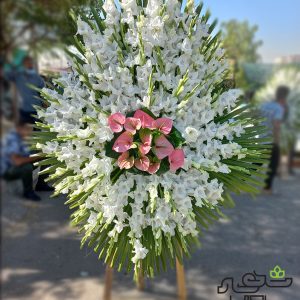 تاج گل ختم گلایل راشا